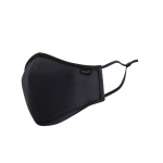 Moshi Omniguard Mask With 3 Replaceable Filters (black) - Medium