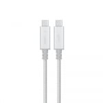 Moshi Integra Usb-c Charge Cable With Smart Led (silver)