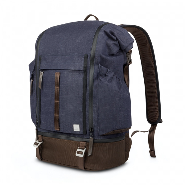 Moshi Captus Rolltop Backpack (blue)