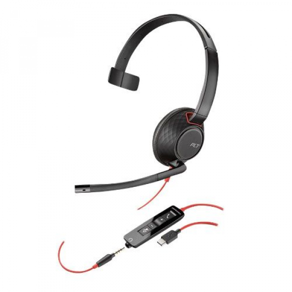 Poly Blackwire C5210 Uc Mono Usb-c & 3.5mm Corded Headset
