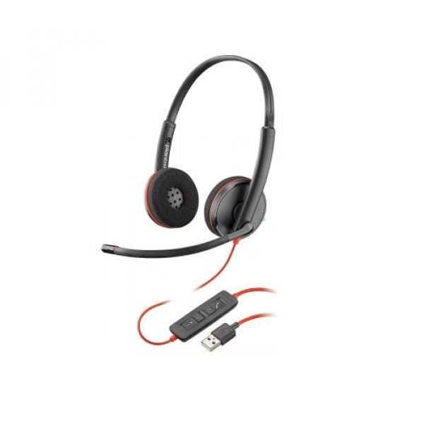 Poly Blackwire C3220 Uc Stereo Usb-a Corded Headset