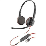 Poly Blackwire C3225 Uc Stereo Usb-a & 3.5mm Corded