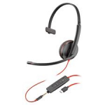 Poly Blackwire C3215 Uc Mono Usb-c & 3.5mm Corded Headset