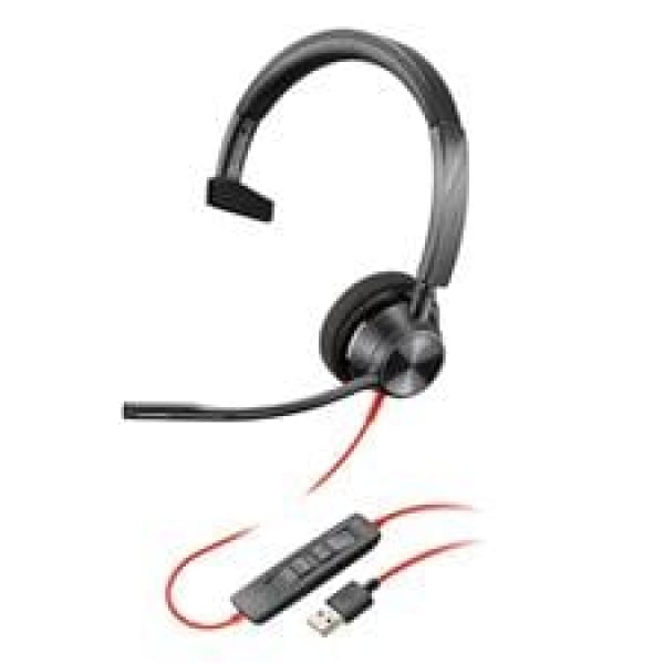 Poly Blackwire 3310-m Uc Mono Usb-a Corded Headset