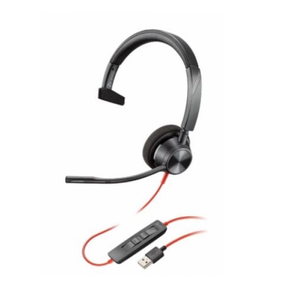 Poly Blackwire 3310 Uc Mono Usb-a Corded Headset