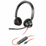Poly Blackwire 3320-m Uc Stereo Usb-c Corded Headset