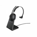 Jabra Wireless Evolve2 65 Uc Mono Bluetooth Headset W/charging Stand