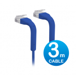 Ubiquiti RJ45 Ethernet Unifi Patch Cable 3m - Blue