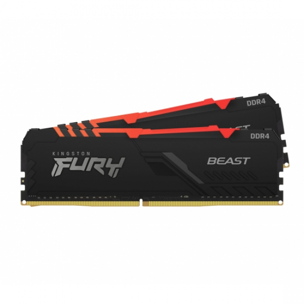 Kingston Fury Beast 16GB DDR4 3600Mhz RGB NonECC DIMM Memory