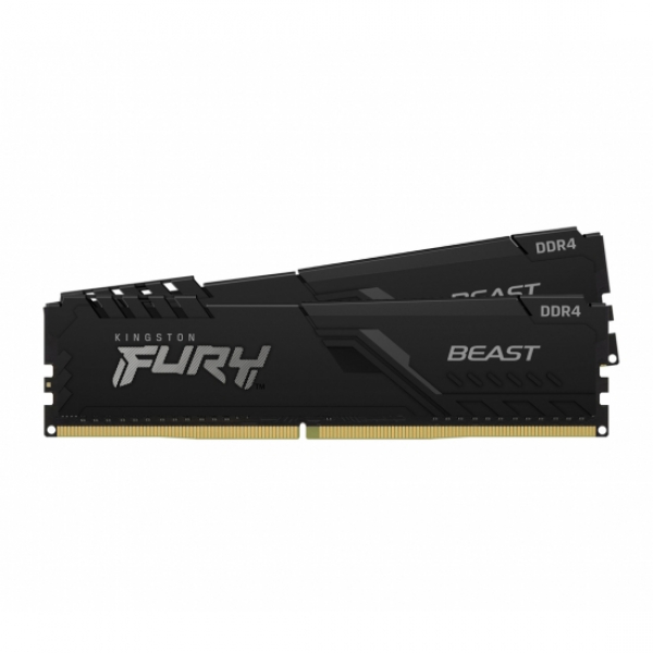 Kingston Fury Beast 8GB DDR4 2666MHz CL16 DIMM Memory - Black