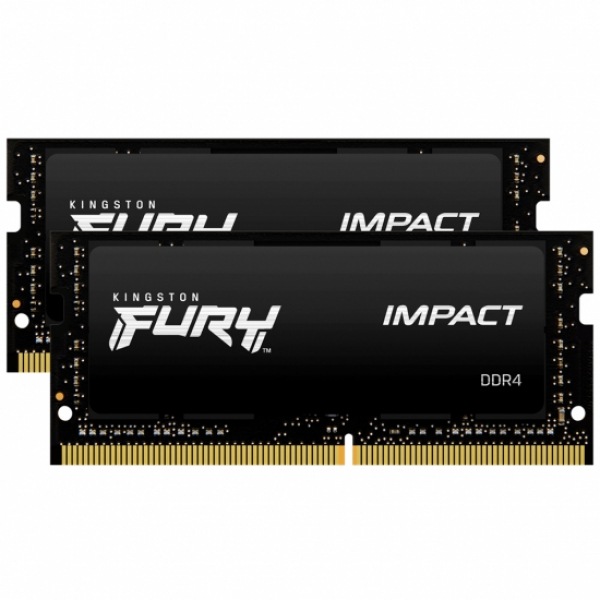 Kingston Fury Impact 32GB DDR4 2666MHz CL16 SODIMM Memory