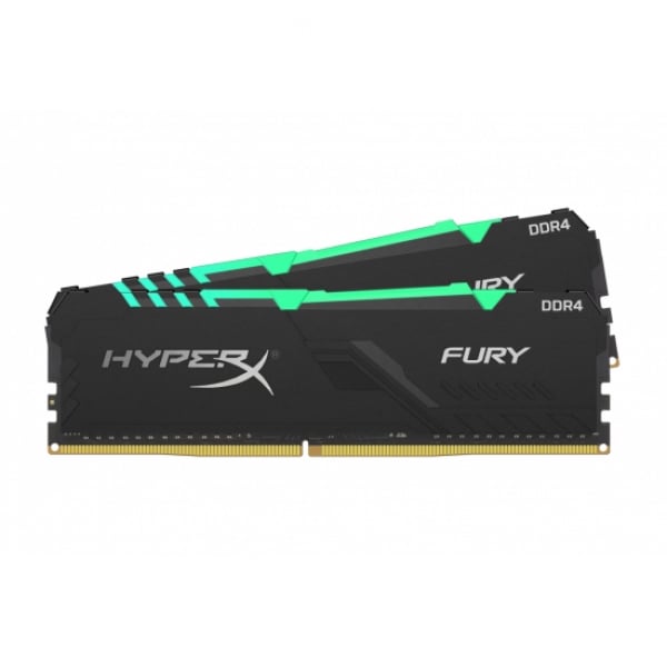 Kingston HyperX Fury RGB 64GB (2x32GB) DDR4 3000Mhz DIMM Memory