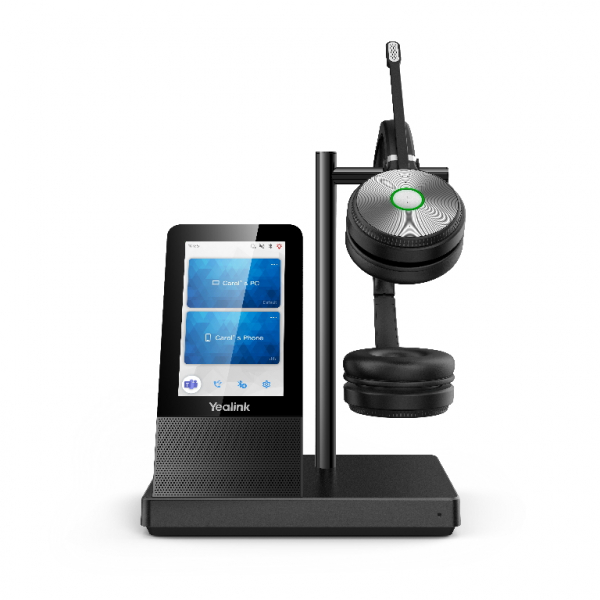 Yealink WH66 Dual Uc Dect Wirelss Headset With Touch Screen