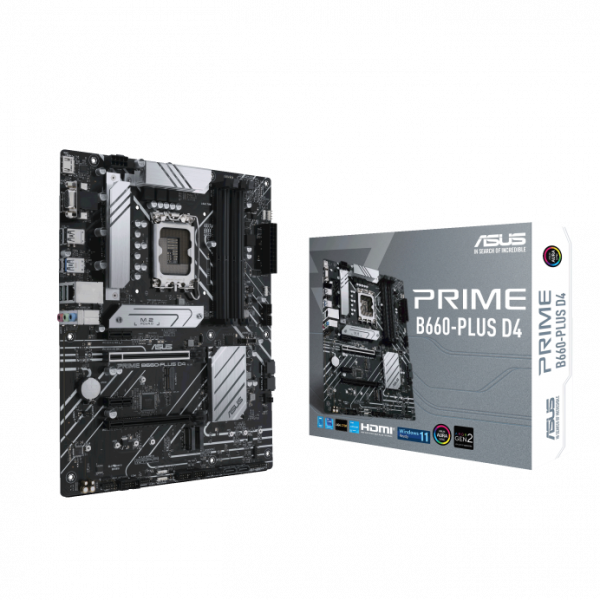 Asus Prime B660-PLUS D4 Lga 1700 ATX Motherboard