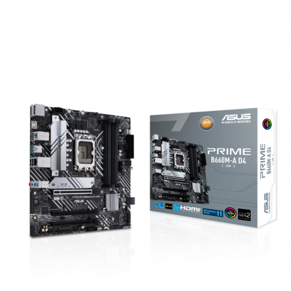 Asus Prime B660M-A D4-CSM Lga 1700 micro-ATX Motherboard