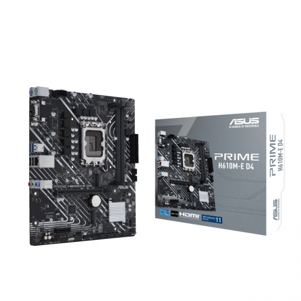 Asus Prime H610m-E D4 Lga 1700 micro-ATX Motherboard