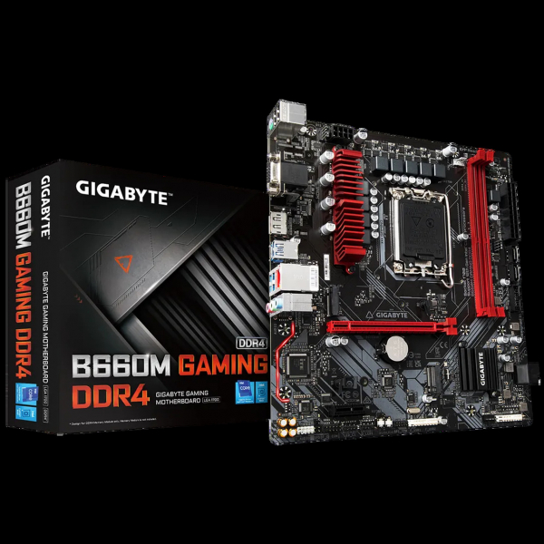 Gigabyte Gaming B660M DDR4 LGA1700 Micro ATX Motherboard GA-B660M-GAMING-D4
