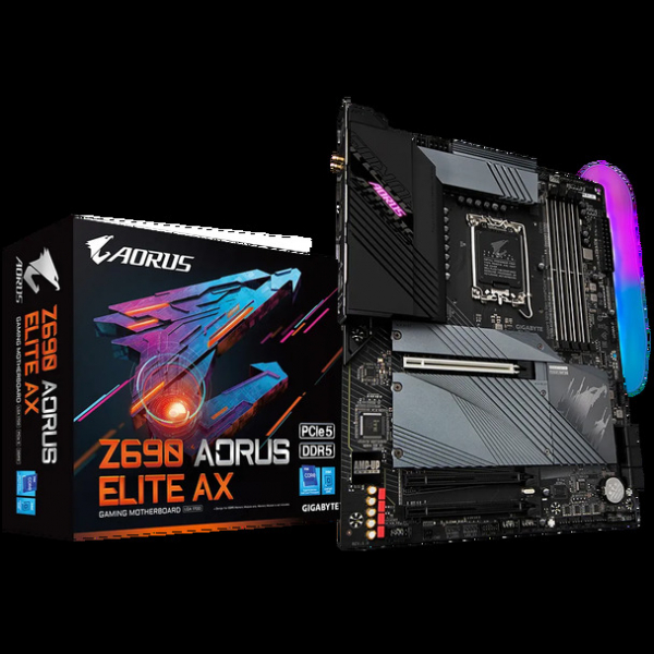 Gigabyte AORUS Elite AX Z690 DDR5 LGA1700 ATX Motherboard GA-Z690A-ELITE-AX