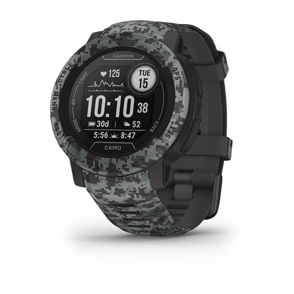 Garmin Instinct 2 Camo Edition - Graphite Camo GPS Smartwatch 010-02626-13