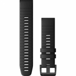 Garmin QuickFit 22 Watch Band - Black Silicone Strap 010-13111-00