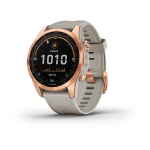 Garmin Fenix 7S Solar Edition - RoseGold with Sand Band GPS Smartwatch 010-02539-11