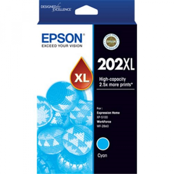 Epson C13T02P292 Cyan Ink Cartridge Standard Capacity