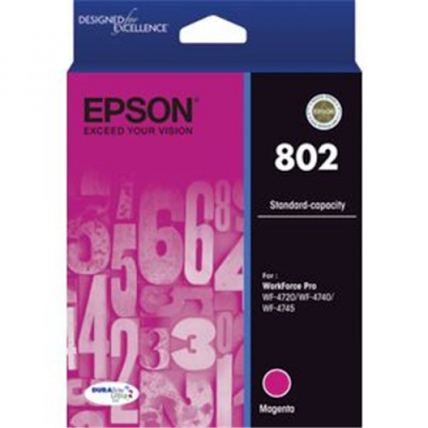 Epson 802 C13T355392 Magenta DURABrite Ink Standard Capacity