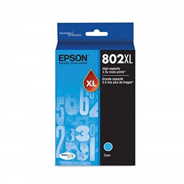 Epson 802XL C13T356292 Cyan DURABrite Ink