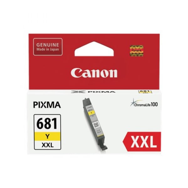 Canon CLI681XXLY Yellow Ink Cartridge 800 Pages