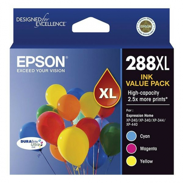 Epson 288XL C13T306592 Expression Home Ink Cartridge 3 Colour Pack
