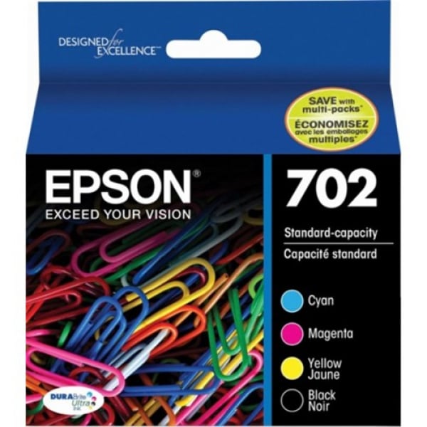 Epson 702 C13T344692 WorkForce Pro Ink Cartridge 4 Colour Pack