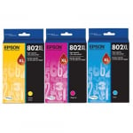 Epson 802XL C13T356592 WorkForce Ink Cartridge 3 Colour Pack