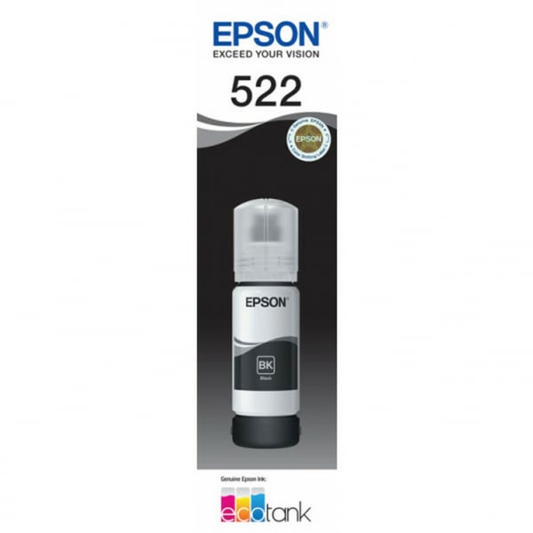 Epson 522 C13T00M192 Black EcoTank Ink Bottle