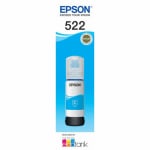 Epson 522 C13T00M292 Cyan EcoTank Ink Bottle
