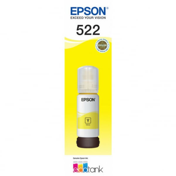 Epson 522 C13T00M492 Yellow EcoTank Ink Bottle