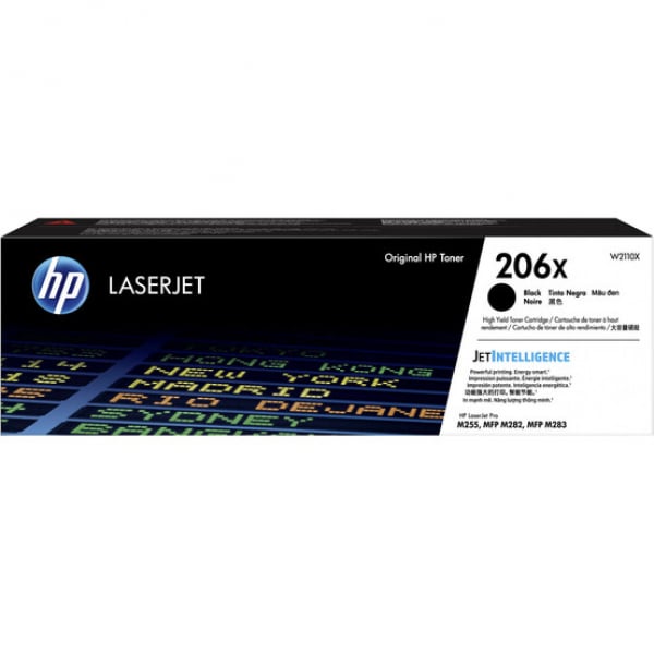HP 206X W2110X Black Laserjet Toner Cartridge 3150 Pages