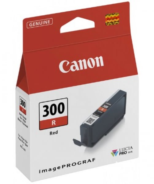 Canon PFI300R Red Ink Tank for PRO-300