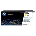 HP 212X W2122X Yellow Original LaserJet Toner Cartridge 10000 Page High Yield