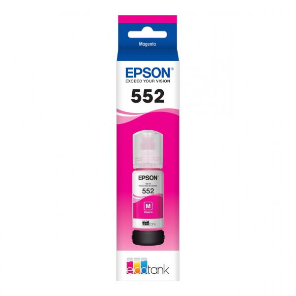Epson T552 C13T06W392 Magenta Claria EcoTank Ink Bottle