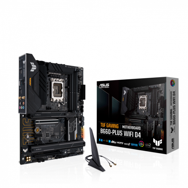 Asus B660 DDR4 LGA1700 ATX Motherboard TUF GAMING B660-PLUS WIFI D4