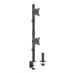 Brateck Vertical Pole Mount Dual-Screen Monitor Mount 17-32-inch LDT57-C02V