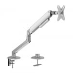 Brateck Single Monitor Economical Spring-Assisted Arm 17-32-inch Space Grey LDT63-C012-S