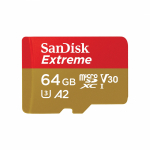 SanDisk Extreme microSDXC 64GB U3 160MB/s SDSQXAH-064G-GN6MN