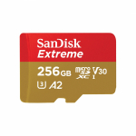 SanDisk Extreme microSDXC 256GB U3 160MB/s SDSQXAV-256G-GN6MN