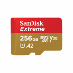SanDisk Extreme microSDXC 256GB U3 160MB/s SDSQXAV-256G-GN6MN
