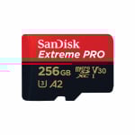 SanDisk Extreme Pro microSDXC 256GB U3 200MB/s SDSQXCD-256G-GN6MA