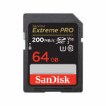 SanDisk Extreme Pro Full SDXC 64GB U3 200MB/s SDSDXXU-064G-GN4IN