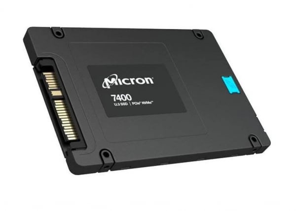 Micron 7400 PRO 1.92TB 2.5-inch U.3 Gen4 NVMe SSD MTFDKCB1T9TDZ-1AZ1ZABYY
