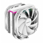 DeepCool AS500 PLUS White 5 Heat Pipes Single Tower ARGB CPU Air Cooler R-AS500-WHNLMP-G