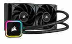 Corsair iCUE H100i RGB Elite 240mm Liquid CPU PWM Cooler - Black CW-9060058-WW